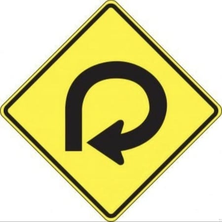 Accuform STOP AND YIELD SIGN YIELD AHEAD 30 in  X FRW538HP